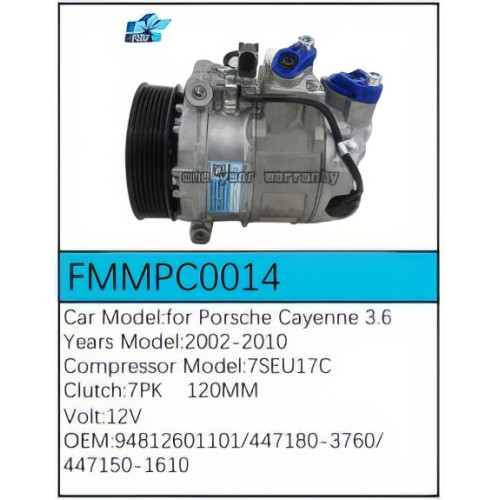 PartzBiz CE: -Compressor for Porsche - FMMPC0014 PartzBiz CE: -Compressor for Porsche - FMMPC0014