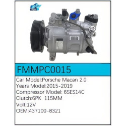 PartzBiz CE FMMPC0015 - Compressor for Porsche - FMMPC0015 PartzBiz CE FMMPC0015 - Compressor for Porsche - FMMPC0015
