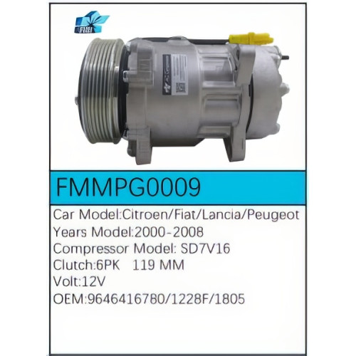 PartzBiz CE: -สำหรับคอมเพรสเซอร์ Citroën - FMMPG0009
