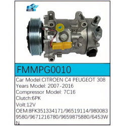 PartzBiz CE FMMPG0010 - สำหรับคอมเพรสเซอร์ Citroën - FMMPG0010 PartzBiz CE FMMPG0010 - สำหรับคอมเพรสเซอร์ Citroën - FMMPG0010
