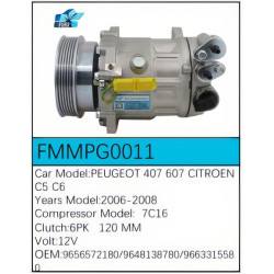 PartzBiz CE FMMPG0011 - Compressor for Peugeot - FMMPG0011 PartzBiz CE FMMPG0011 - Compressor for Peugeot - FMMPG0011