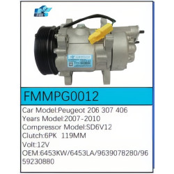 PartzBiz CE FMMPG0012 - Compressor for Peugeot - FMMPG0012 PartzBiz CE FMMPG0012 - Compressor for Peugeot - FMMPG0012