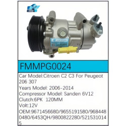 PartzBiz CE FMMPG0024 - สำหรับคอมเพรสเซอร์ Citroën - FMMPG0024 PartzBiz CE FMMPG0024 - สำหรับคอมเพรสเซอร์ Citroën - FMMPG0024