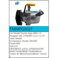 PartzBiz CE FMMPG0027 - สำหรับคอมเพรสเซอร์ Toyota - FMMPG0027 PartzBiz CE FMMPG0027 - สำหรับคอมเพรสเซอร์ Toyota - FMMPG0027