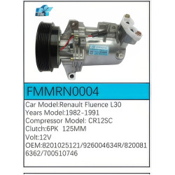 PartzBiz CE FMMRN0004 - Compressor for Renault - FMMRN0004 PartzBiz CE FMMRN0004 - Compressor for Renault - FMMRN0004