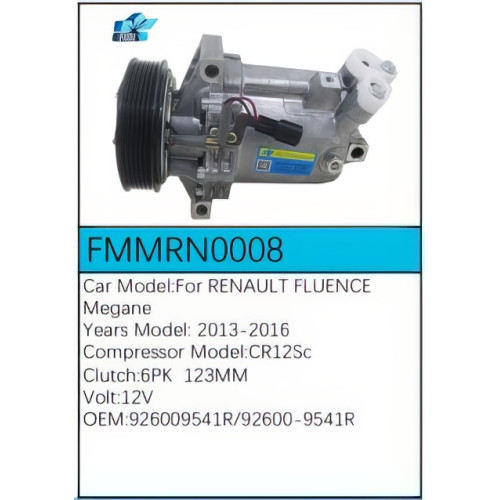 PartzBiz CE: -Compressor for  Renault - FMMRN0008