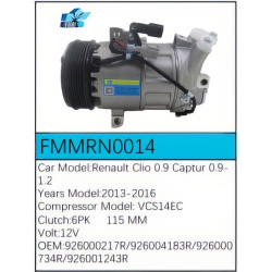 PartzBiz CE FMMRN0014 - สำหรับคอมเพรสเซอร์ Renault - FMMRN0014 PartzBiz CE FMMRN0014 - สำหรับคอมเพรสเซอร์ Renault - FMMRN0014
