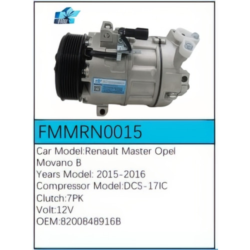 PartzBiz CE: -สำหรับคอมเพรสเซอร์ Renault - FMMRN0015