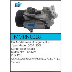 PartzBiz CE FMMRN0018 - สำหรับคอมเพรสเซอร์ Renault - FMMRN0018 PartzBiz CE FMMRN0018 - สำหรับคอมเพรสเซอร์ Renault - FMMRN0018