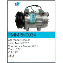 PartzBiz CE FMMRN0034 - สำหรับคอมเพรสเซอร์ Renault - FMMRN0034 PartzBiz CE FMMRN0034 - สำหรับคอมเพรสเซอร์ Renault - FMMRN0034