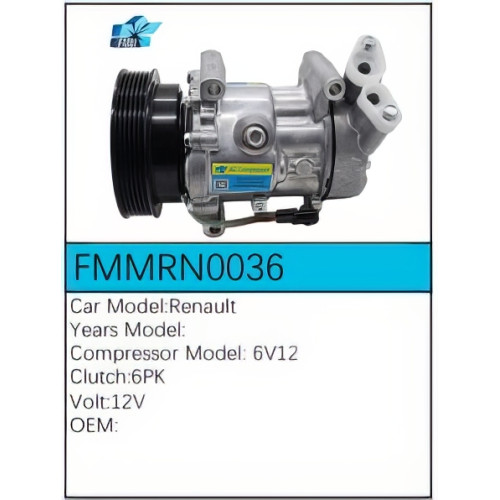 PartzBiz CE: -สำหรับคอมเพรสเซอร์ Renault - FMMRN0036 PartzBiz CE: -สำหรับคอมเพรสเซอร์ Renault - FMMRN0036