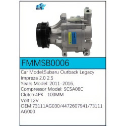 PartzBiz CE FMMSB0006 - สำหรับคอมเพรสเซอร์ Subaru - FMMSB0006 PartzBiz CE FMMSB0006 - สำหรับคอมเพรสเซอร์ Subaru - FMMSB0006