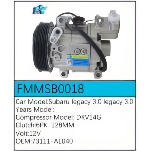PartzBiz CE: -Compressor for Subaru - FMMSB0018 PartzBiz CE: -Compressor for Subaru - FMMSB0018