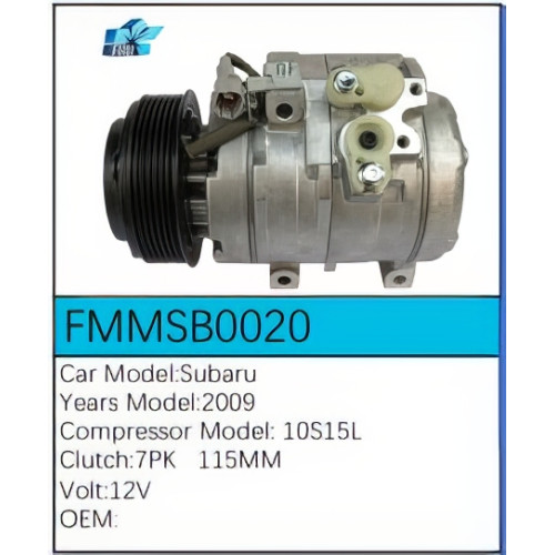 PartzBiz CE: -สำหรับคอมเพรสเซอร์ Subaru - FMMSB0020 PartzBiz CE: -สำหรับคอมเพรสเซอร์ Subaru - FMMSB0020