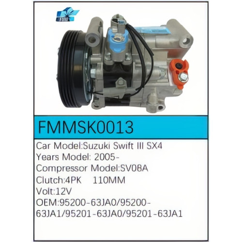 PartzBiz CE: -สำหรับคอมเพรสเซอร์ Suzuki - FMMSK0013 PartzBiz CE: -สำหรับคอมเพรสเซอร์ Suzuki - FMMSK0013