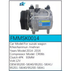 PartzBiz CE FMMSK0014 - สำหรับคอมเพรสเซอร์ Suzuki - FMMSK0014 PartzBiz CE FMMSK0014 - สำหรับคอมเพรสเซอร์ Suzuki - FMMSK0014