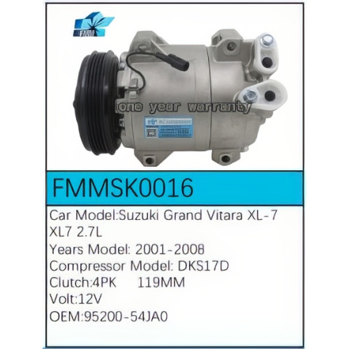 PartzBiz CE: -Compressor for Suzuki - FMMSK0016 PartzBiz CE: -Compressor for Suzuki - FMMSK0016