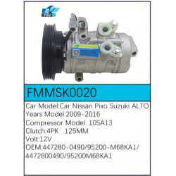 PartzBiz CE FMMSK0020 - Compressor for  Suzuki - FMMSK0020