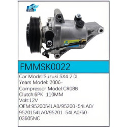 PartzBiz CE FMMSK0022 - Compressor for  Suzuki - FMMSK0022