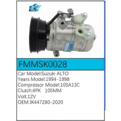 PartzBiz CE FMMSK0028 - Compressor for  Suzuki - FMMSK0028