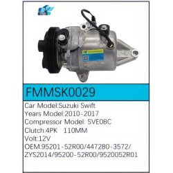 PartzBiz CE FMMSK0029 - Compressor for  Suzuki - FMMSK0029