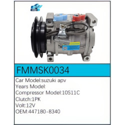 PartzBiz CE FMMSK0034 - Compressor for  Suzuki - FMMSK0034