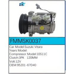 PartzBiz CE FMMSK0037 - Compressor for  Suzuki - FMMSK0037