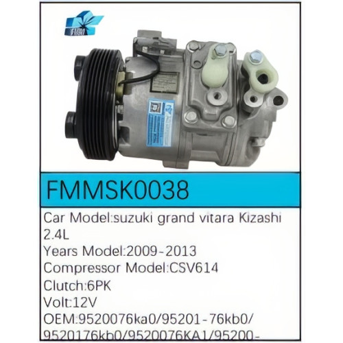 PartzBiz CE: -Compressor for Suzuki - FMMSK0038 PartzBiz CE: -Compressor for Suzuki - FMMSK0038
