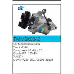 PartzBiz CE FMMSK0042 - Compressor for  Suzuki - FMMSK0042