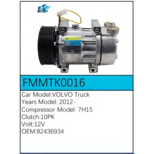 PartzBiz CE: -สำหรับคอมเพรสเซอร์ Volvo - FMMTK0016 PartzBiz CE: -สำหรับคอมเพรสเซอร์ Volvo - FMMTK0016