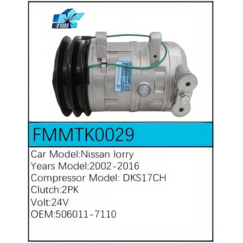PartzBiz CE: -Compressor for  Nissan - FMMTK0029