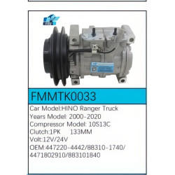 PartzBiz CE FMMTK0033 - สำหรับคอมเพรสเซอร์ Hino - FMMTK0033 PartzBiz CE FMMTK0033 - สำหรับคอมเพรสเซอร์ Hino - FMMTK0033