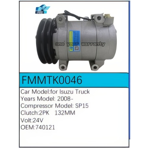 PartzBiz CE: -สำหรับคอมเพรสเซอร์ Isuzu - FMMTK0046 PartzBiz CE: -สำหรับคอมเพรสเซอร์ Isuzu - FMMTK0046