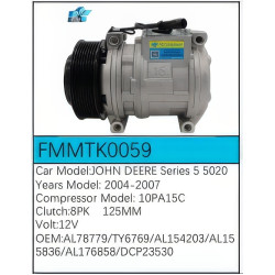 PartzBiz CE FMMTK0059 - สำหรับคอมเพรสเซอร์ John Deere - FMMTK0059 PartzBiz CE FMMTK0059 - สำหรับคอมเพรสเซอร์ John Deere - FMMTK0059