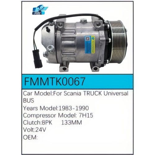 PartzBiz CE: -สำหรับคอมเพรสเซอร์ Scania - FMMTK0067 PartzBiz CE: -สำหรับคอมเพรสเซอร์ Scania - FMMTK0067
