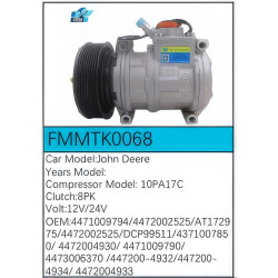 PartzBiz CE FMMTK0068 - สำหรับคอมเพรสเซอร์ John Deere - FMMTK0068 PartzBiz CE FMMTK0068 - สำหรับคอมเพรสเซอร์ John Deere - FMMTK0068