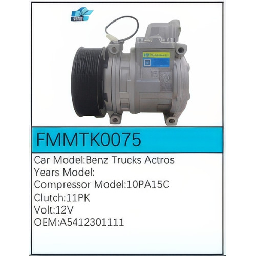 PartzBiz CE: -สำหรับคอมเพรสเซอร์ Mercedes-Benz - FMMTK0075 PartzBiz CE: -สำหรับคอมเพรสเซอร์ Mercedes-Benz - FMMTK0075