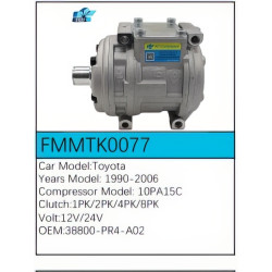 PartzBiz CE FMMTK0077 - สำหรับคอมเพรสเซอร์ Toyota - FMMTK0077 PartzBiz CE FMMTK0077 - สำหรับคอมเพรสเซอร์ Toyota - FMMTK0077