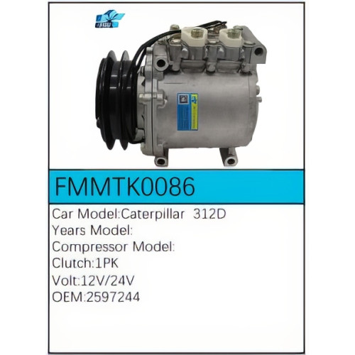 PartzBiz CE: -สำหรับคอมเพรสเซอร์ Caterpillar - FMMTK0086