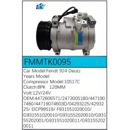 PartzBiz CE: -คอมเพรสเซอร์ FMMTK0095 PartzBiz CE: -คอมเพรสเซอร์ FMMTK0095