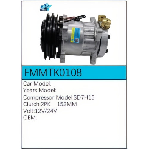PartzBiz CE: -คอมเพรสเซอร์ FMMTK0108 PartzBiz CE: -คอมเพรสเซอร์ FMMTK0108