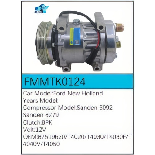 PartzBiz CE: -Compressor for Ford - FMMTK0124 PartzBiz CE: -Compressor for Ford - FMMTK0124