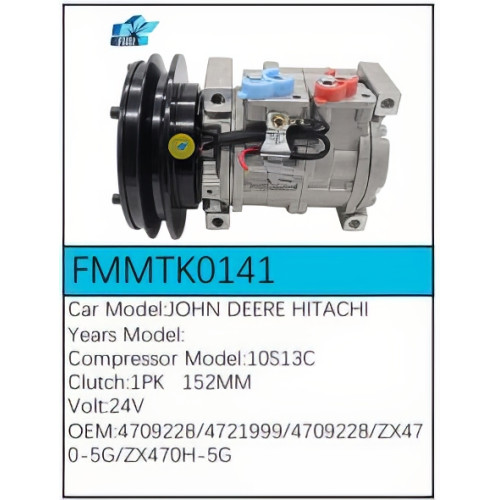 PartzBiz CE: -Compressor for John Deere - FMMTK0141 PartzBiz CE: -Compressor for John Deere - FMMTK0141