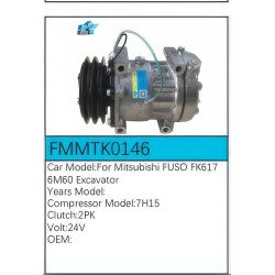 PartzBiz CE FMMTK0146 - Compressor for  Mitsubishi - FMMTK0146