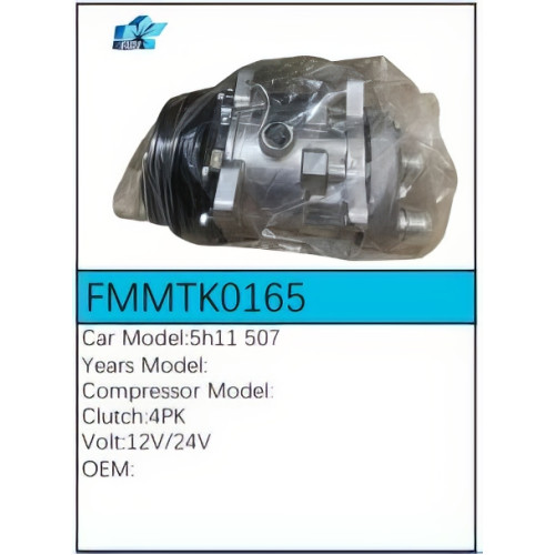 PartzBiz CE: -Compressor FMMTK0165 PartzBiz CE: -Compressor FMMTK0165