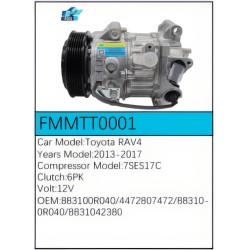 PartzBiz CE FMMTT0001 - สำหรับคอมเพรสเซอร์ Toyota - FMMTT0001 PartzBiz CE FMMTT0001 - สำหรับคอมเพรสเซอร์ Toyota - FMMTT0001