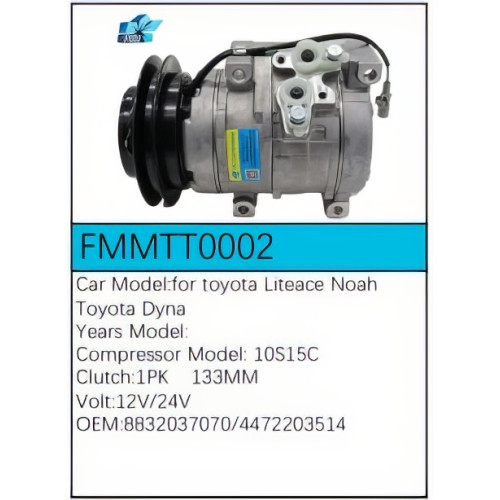 PartzBiz CE: -Compressor for  Toyota - FMMTT0002