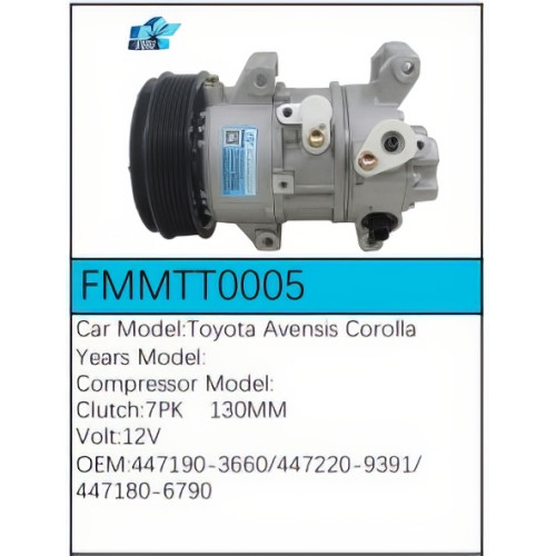 PartzBiz CE: -สำหรับคอมเพรสเซอร์ Toyota - FMMTT0005 PartzBiz CE: -สำหรับคอมเพรสเซอร์ Toyota - FMMTT0005