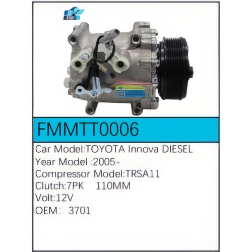 PartzBiz CE: -Compressor for Toyota - FMMTT0006 PartzBiz CE: -Compressor for Toyota - FMMTT0006