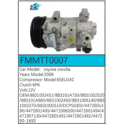 PartzBiz CE FMMTT0007 - สำหรับคอมเพรสเซอร์ Toyota - FMMTT0007 PartzBiz CE FMMTT0007 - สำหรับคอมเพรสเซอร์ Toyota - FMMTT0007